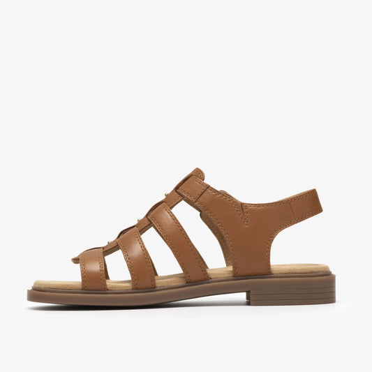 CLARKS | SANDALIAS | MUJER | TRIVANNI LUX TAN LEATHER | MARRÓN