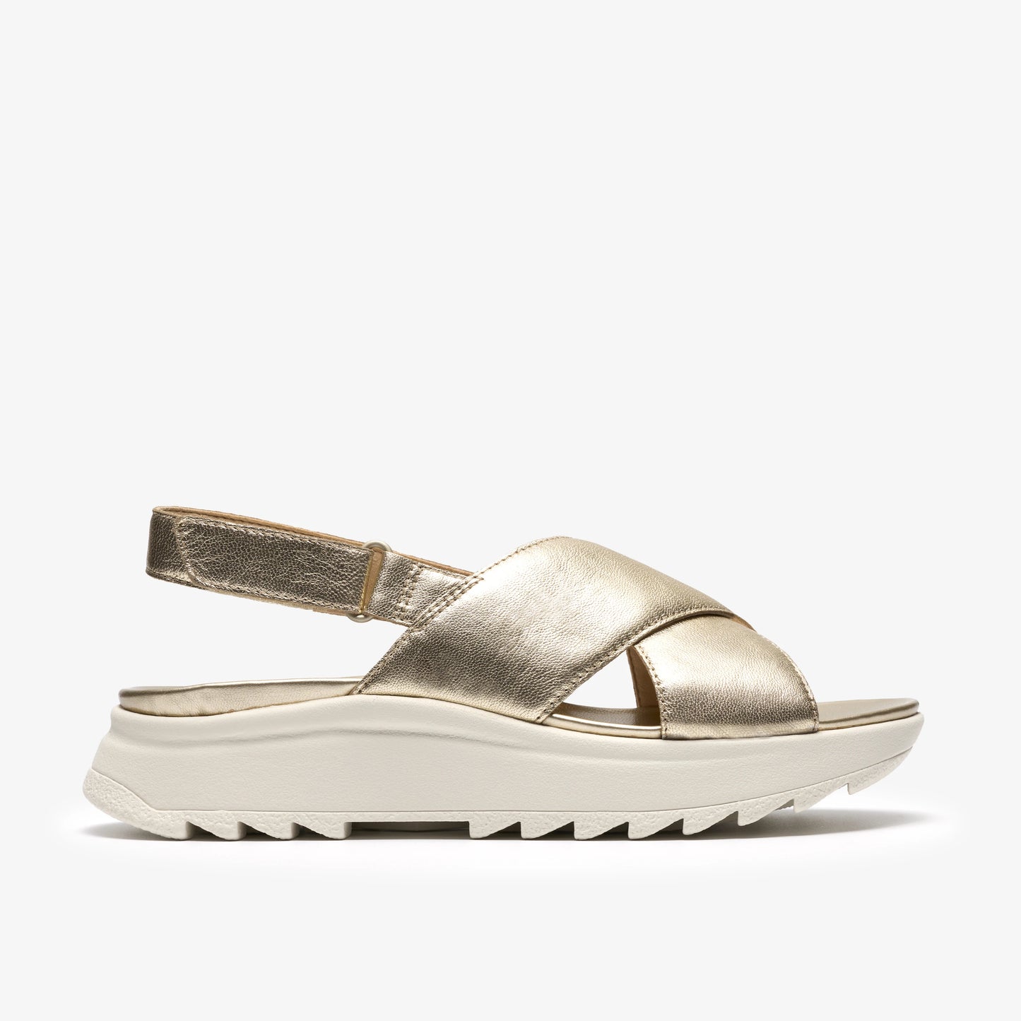 CLARKS | SANDALIAS | MUJER | DASHLITE WISH GOLD LEATHER | DORADO