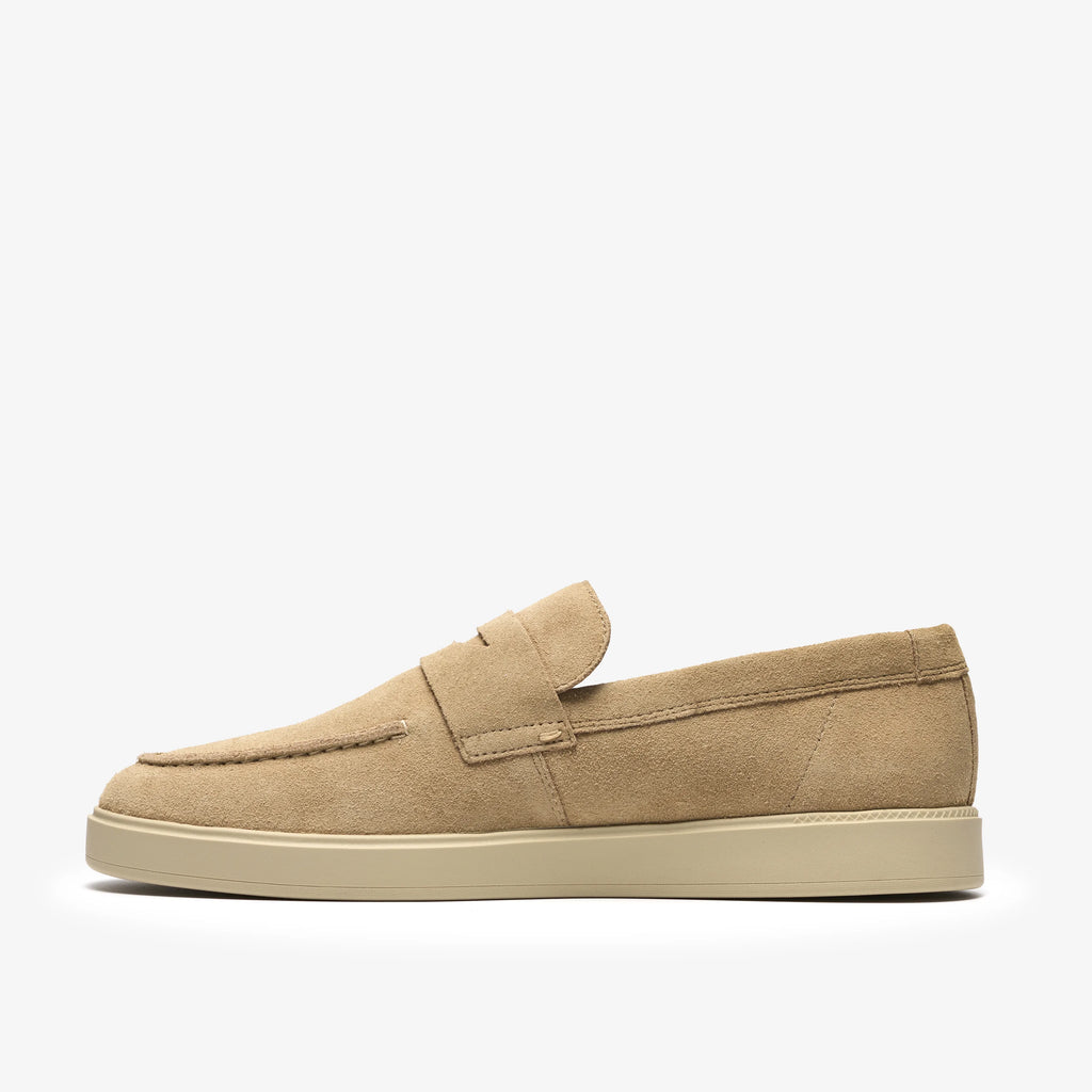 CLARKS | SNEAKERS | HOMBRE | LOCKFORD EASY DARK SAND SUEDE | MARRÓN