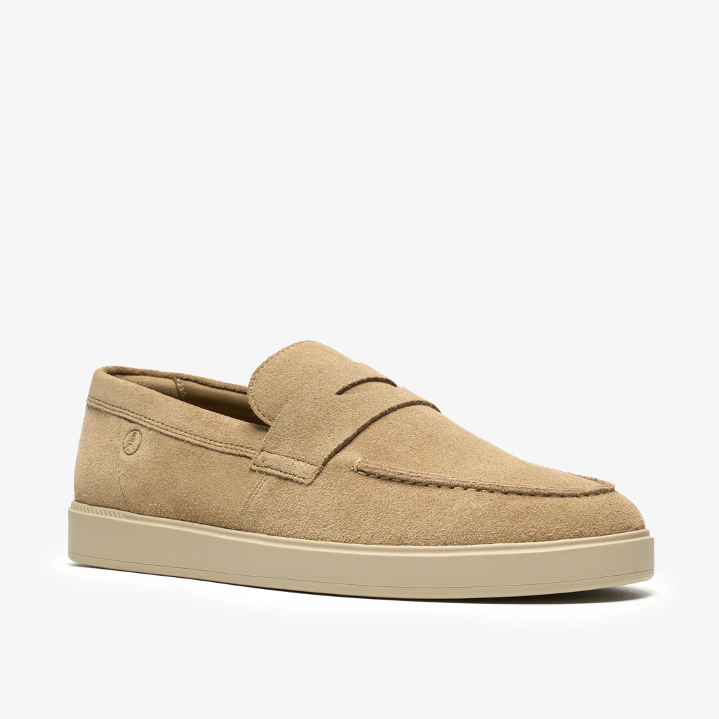 CLARKS | SNEAKERS | HOMBRE | LOCKFORD EASY DARK SAND SUEDE | MARRÓN