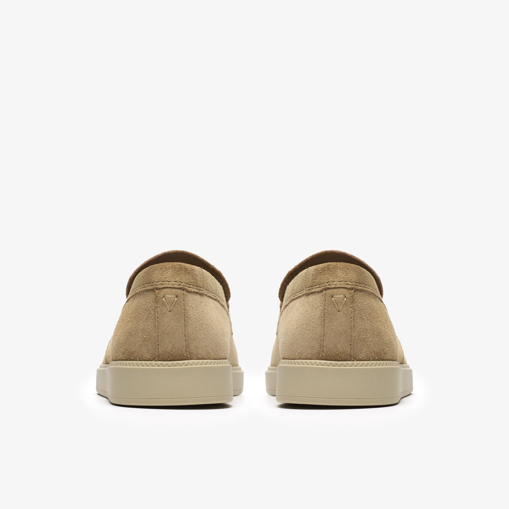 CLARKS | SNEAKERS | HOMBRE | LOCKFORD EASY DARK SAND SUEDE | MARRÓN