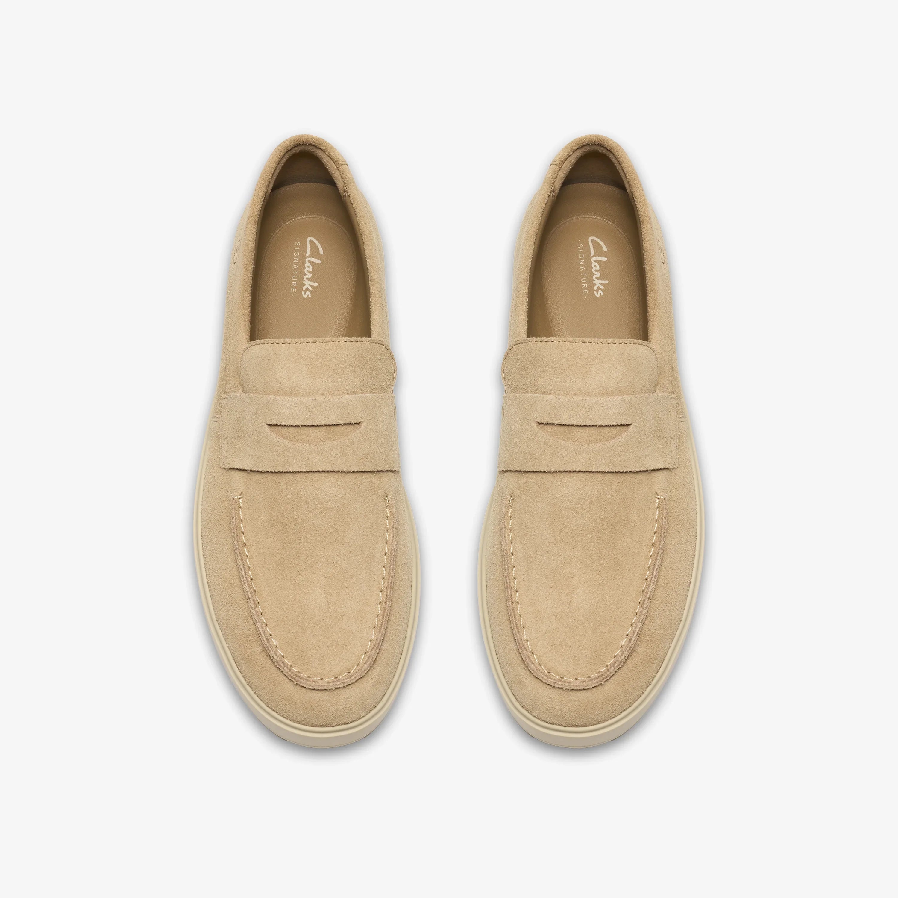 CLARKS | SNEAKERS | HOMBRE | LOCKFORD EASY DARK SAND SUEDE | MARRÓN