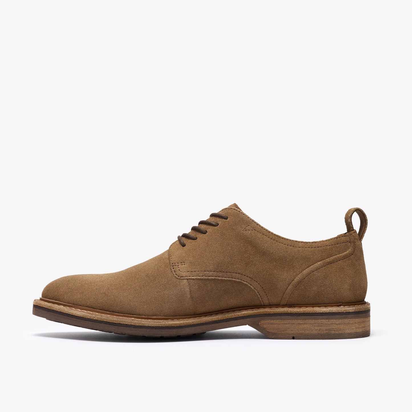 CLARKS | SNEAKERS | HOMBRE | ALDWIN LACE TAN SUEDE | MARRÓN