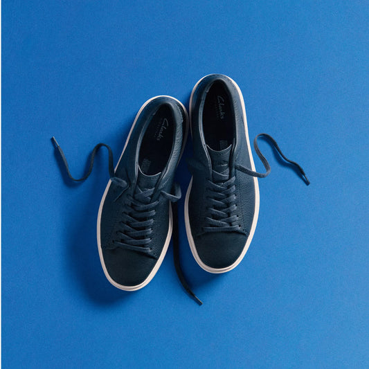 CLARKS | SNEAKERS | HOMBRE | CRAFT SWIFT NAVY LEATHER | AZUL
