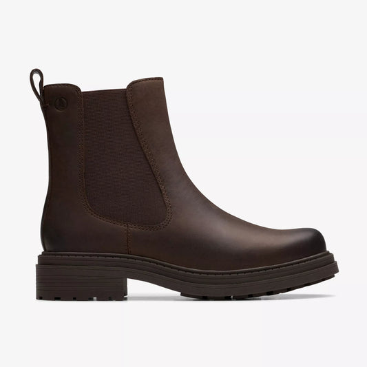 CLARKS | BOTAS | MUJER | ORINOCO3 TOP DARK BROWN LEATHER | MARRÓN