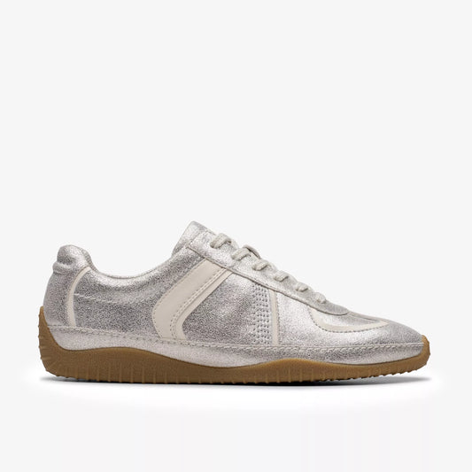 CLARKS | SNEAKERS | MUJER | MERIDOR LO METALLIC COMBINATION | PLATEADO