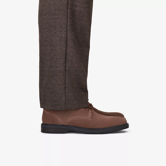 CLARKS | ZAPATOS DE VESTIR | HOMBRE | ALDWIN LACE BROWN SUEDE | MARRÓN