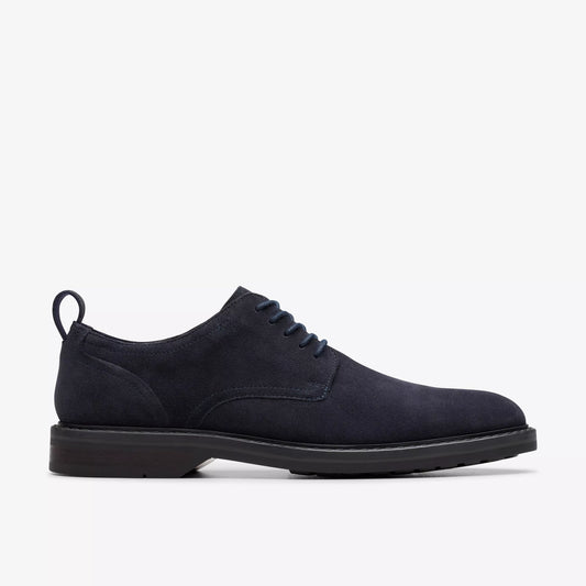 CLARKS | ZAPATOS DE VESTIR | HOMBRE | ALDWIN LACE NAVY SUEDE | AZUL