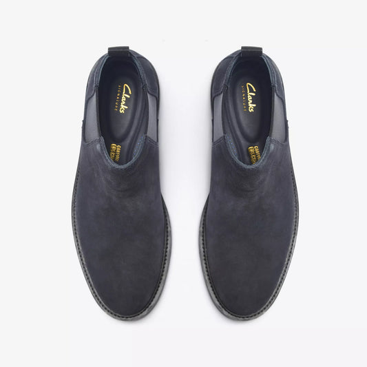 CLARKS | BOTINES | HOMBRE | CLARKDALE EASY CHELSEA BOOT NAVY SUEDE | AZUL MARINO