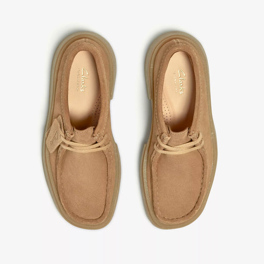 CLARKS | ZAPATOS CASUAL | HOMBRE | TORVIEW DARK SAND SUEDE | BEIGE