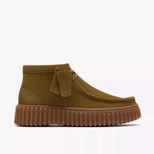 CLARKS | BOTINES | MUJER | TORHILL MOSS OLIVE SUEDE | VERDE