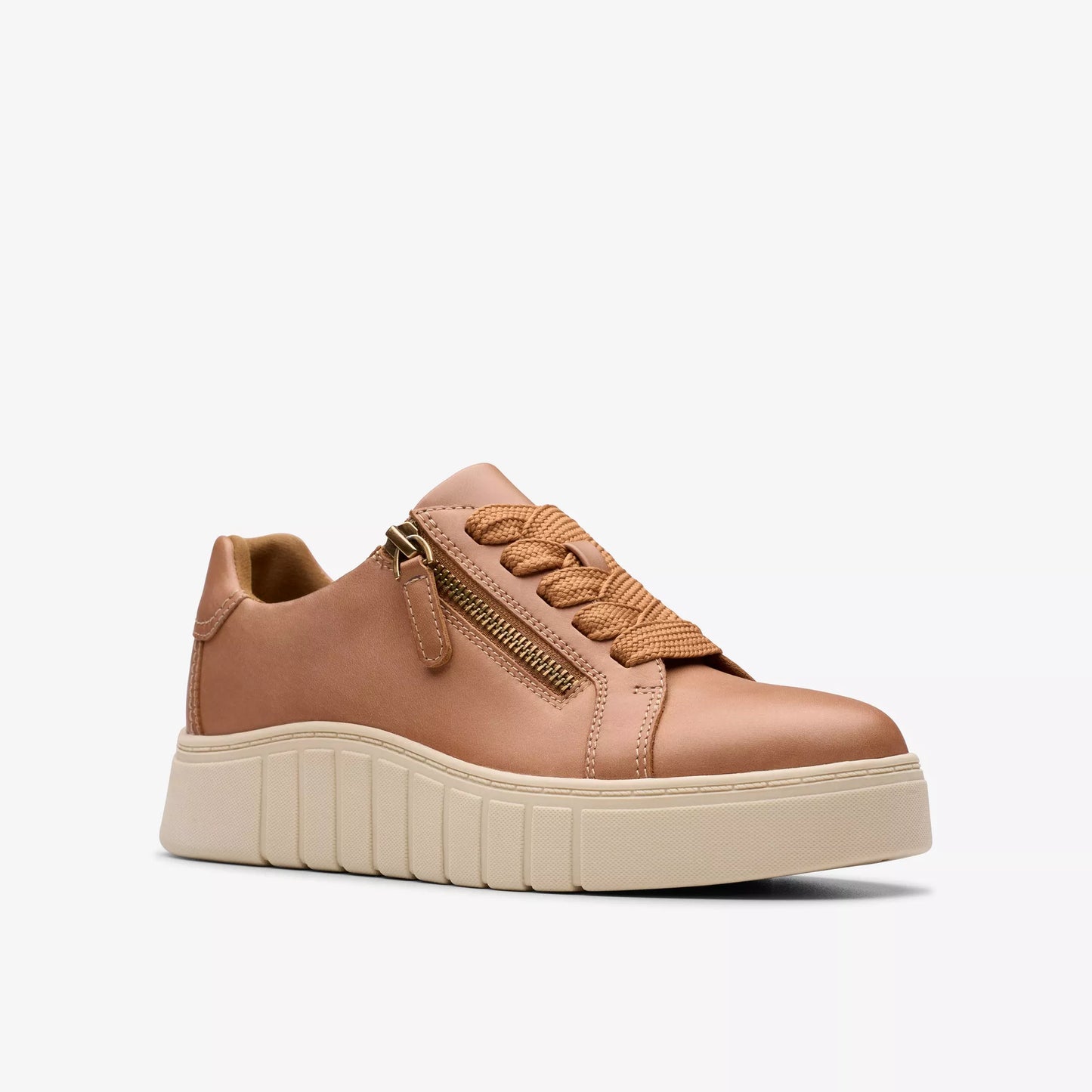 CLARKS | ZAPATOS CASUAL | MUJER | MYKAH JOY TAN LEATHER | MARRÓN