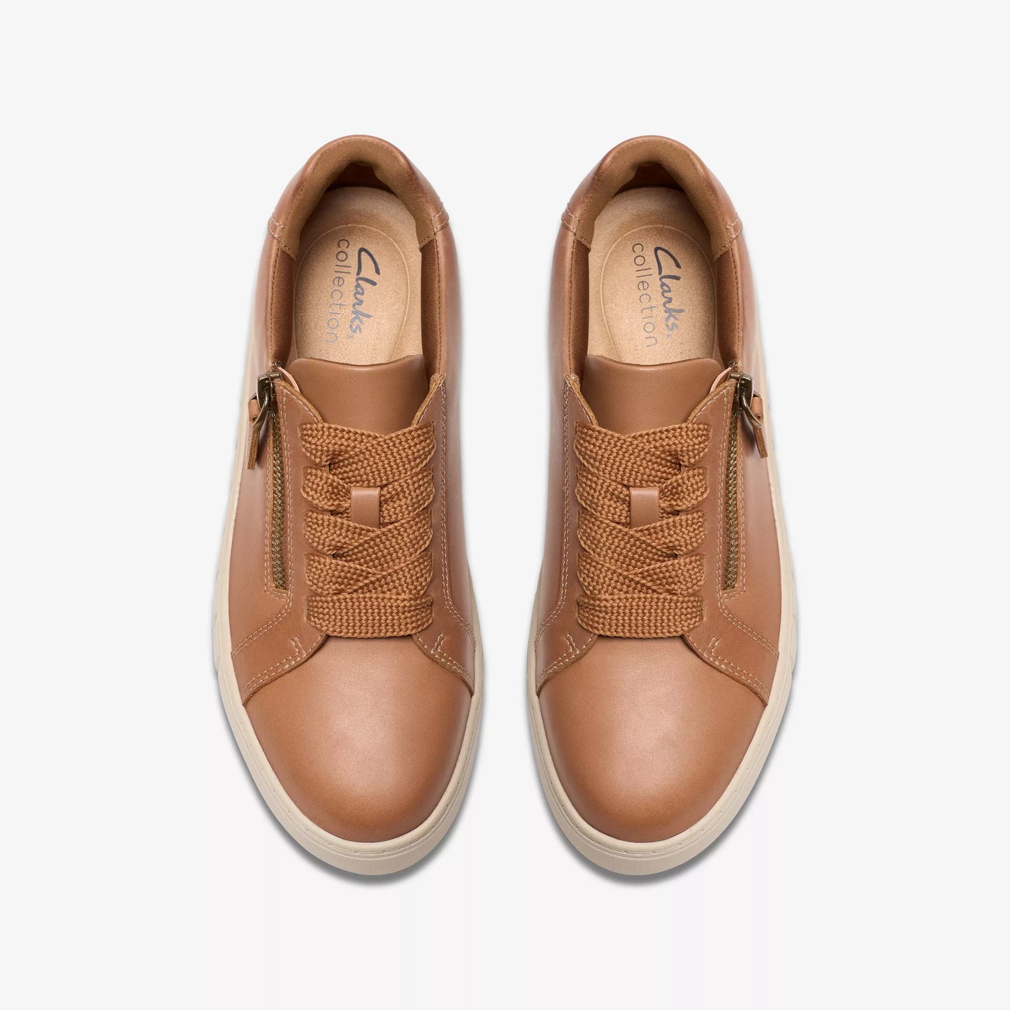 CLARKS | ZAPATOS CASUAL | MUJER | MYKAH JOY TAN LEATHER | MARRÓN