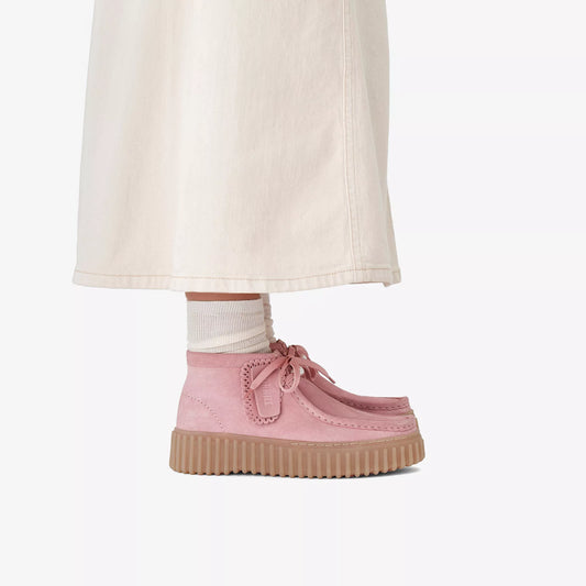 CLARKS | BOTINES | MUJER | TORHILL MOSS DUSTY ROSE SUEDE | ROSA