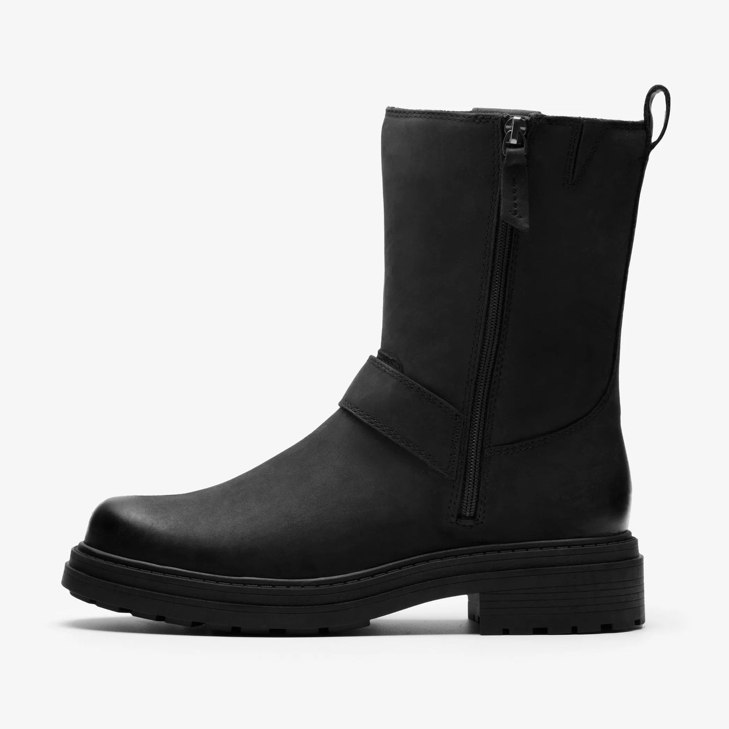 CLARKS | BOTAS | MUJER | ORINOCO3 BAY BLACK LEATHER | NEGRO