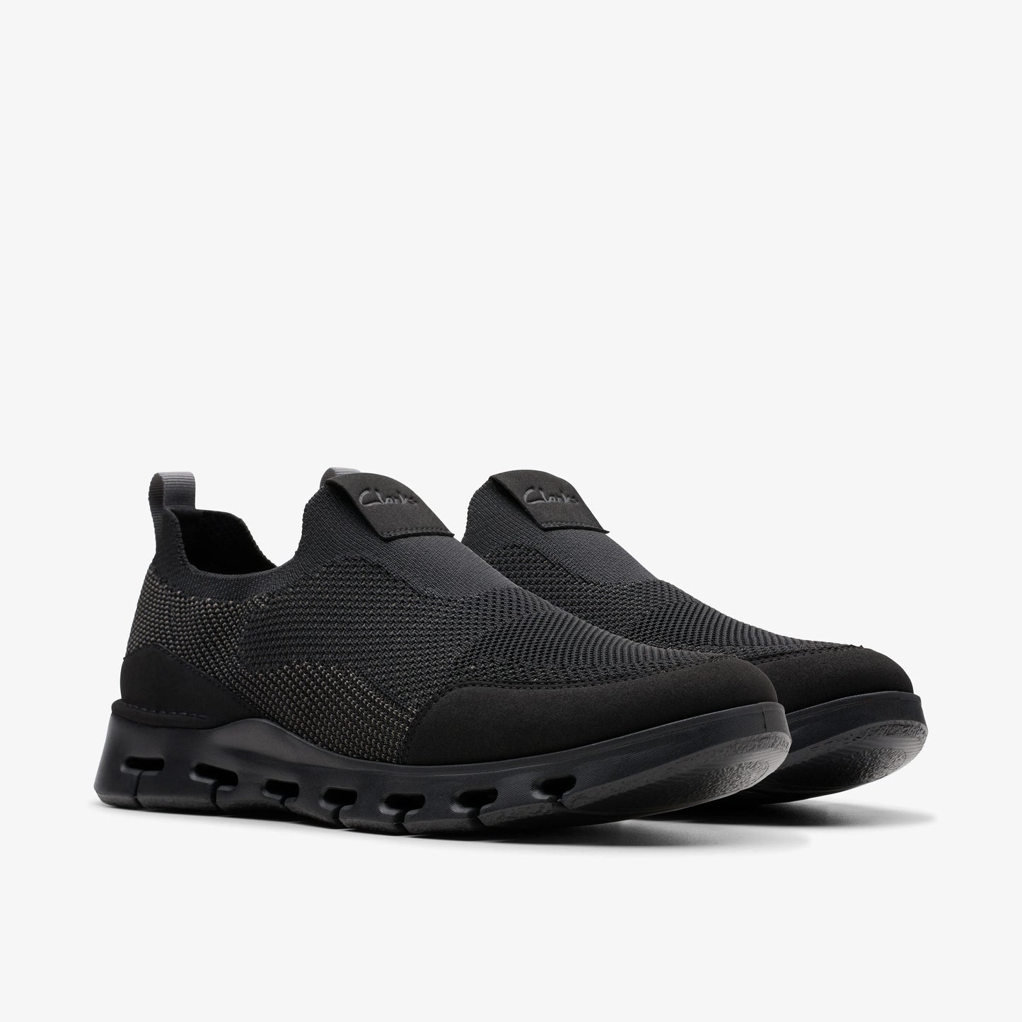 CLARKS | أحذية رياضية للرجال | NATURE X EASE BLACK COMBI | أسود