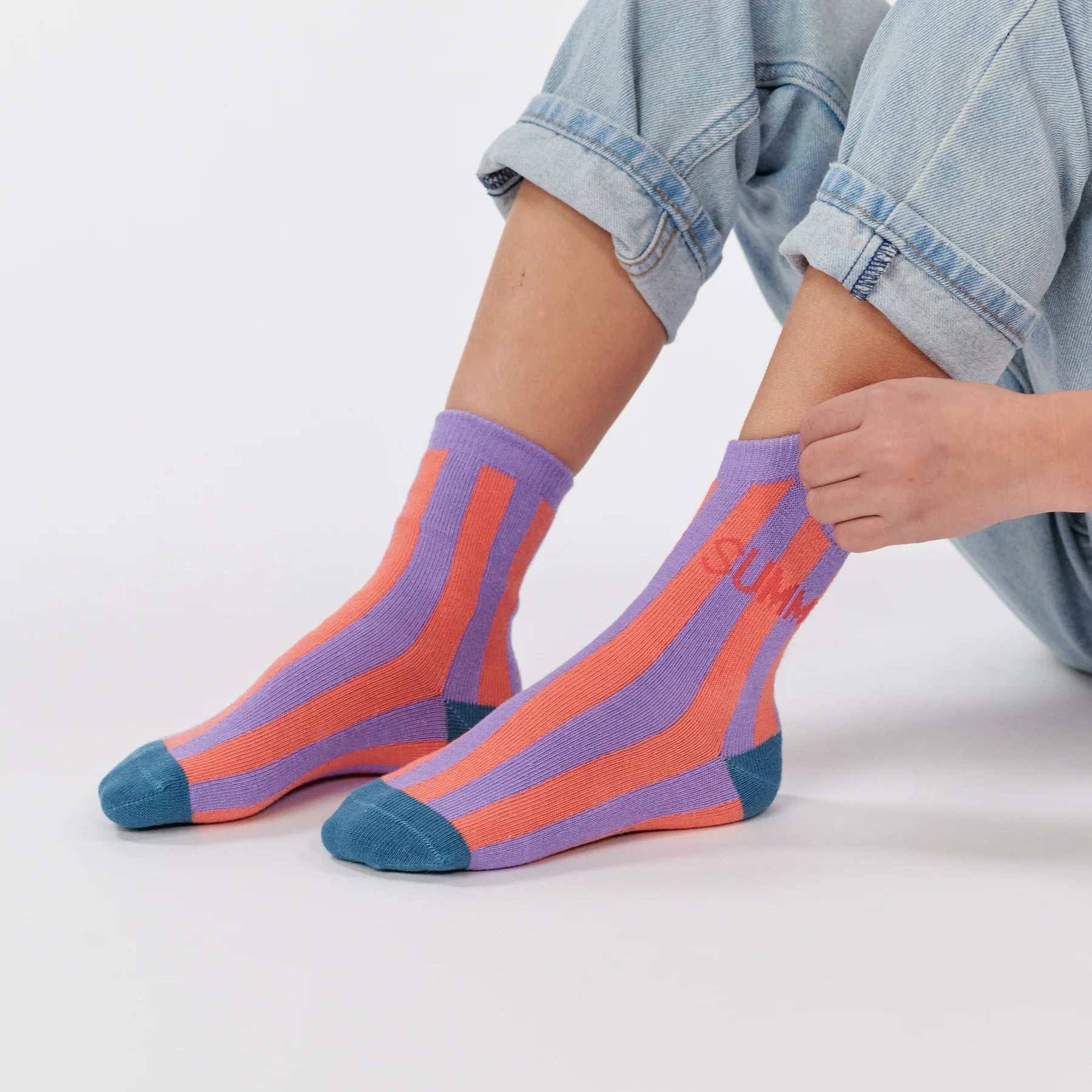 BILLYBELT | CALCETINES | MUJER | COMBED SUMMER | LILA