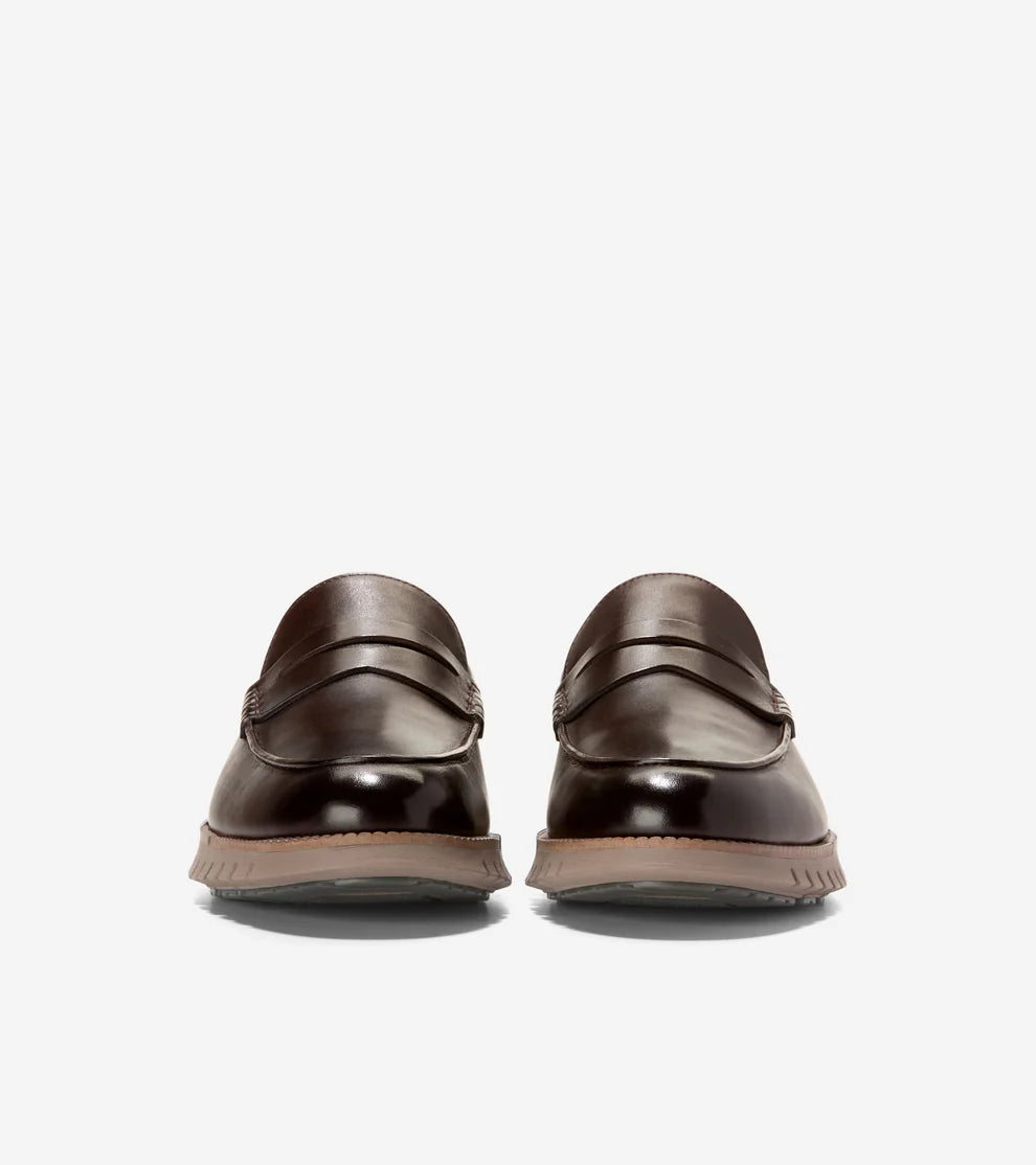 COLE HAAN | LOAFERS | MEN'S | ZEROGRAND REMASTERED PENNY LOAFERS BROWN | BROWN