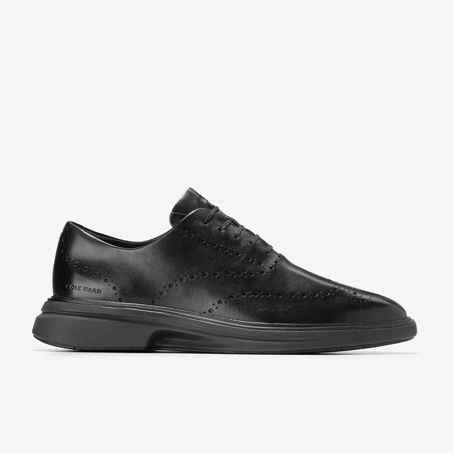 COLE HAAN | CASUAL SHOES | MEN | ORIGINAL GRAND CITYSPECTRE WINGTIP OXFORD BLACK | BLACK