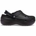 CROCS | MULES Y ZUECOS | MUJER | CLASSIC PLATFORM LINED W | NEGRO