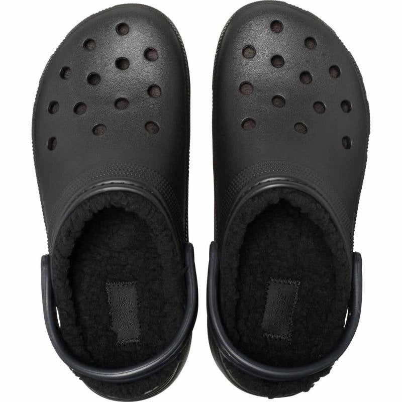 CROCS | MULES Y ZUECOS | MUJER | CLASSIC PLATFORM LINED W | NEGRO