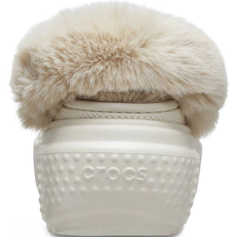 CROCS | MULES Y ZUECOS | MUJER | STOMP LINED W | BLANCO