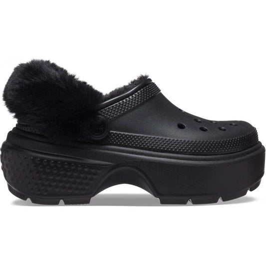 CROCS | MULES Y ZUECOS | MUJER | STOMP LINED W | NEGRO