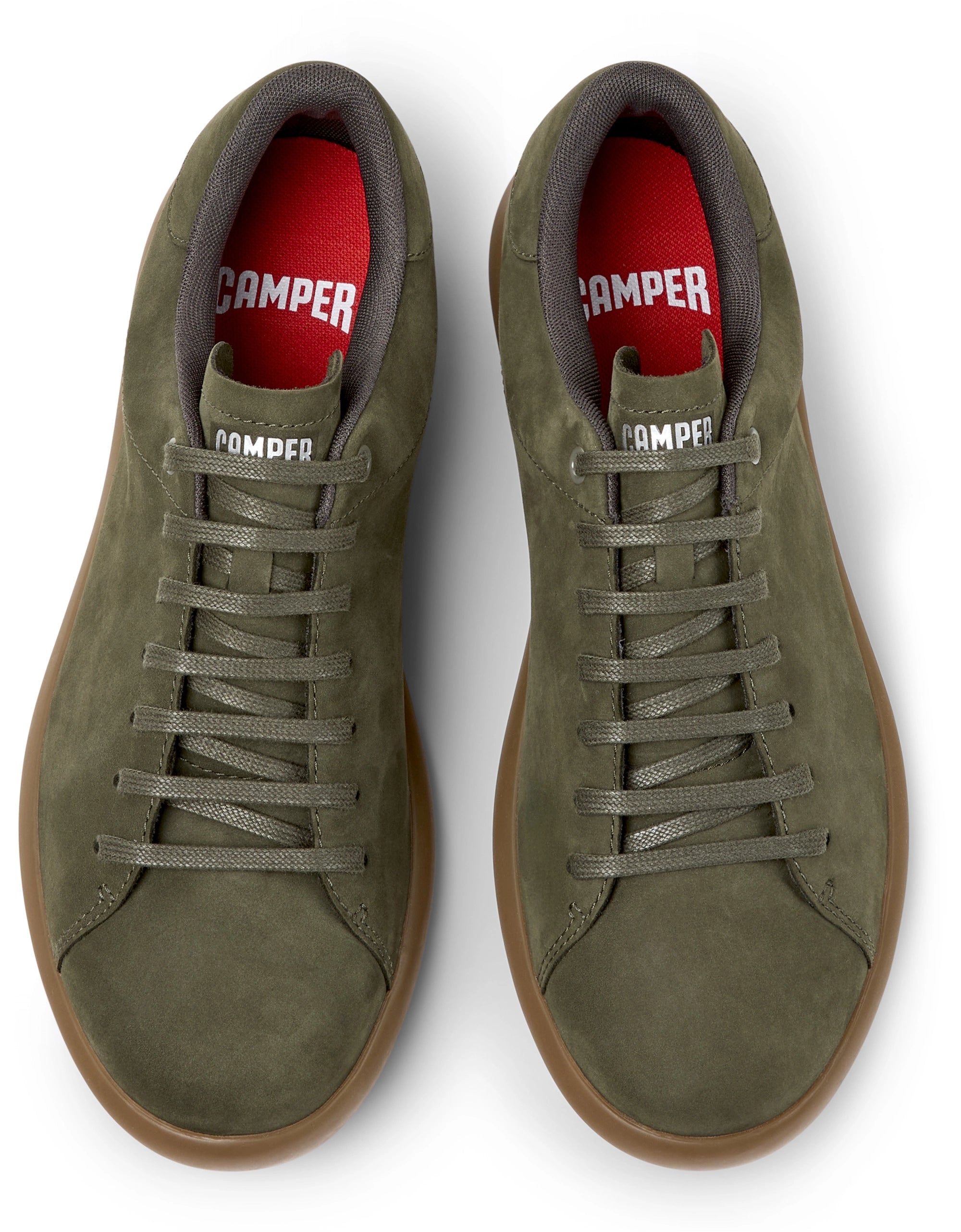 Zapatos Casual De La  Marca Camper Para Hombre Modelo Pelotas Soller Verdes