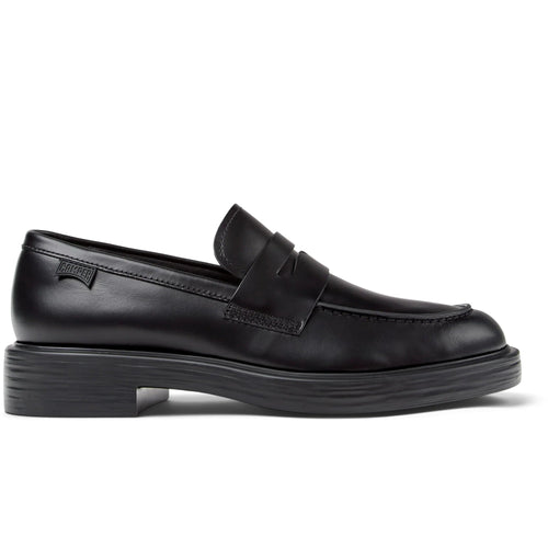 CAMPER Dean K101045, czarny mokasyny dla mężczyzn w Tascón