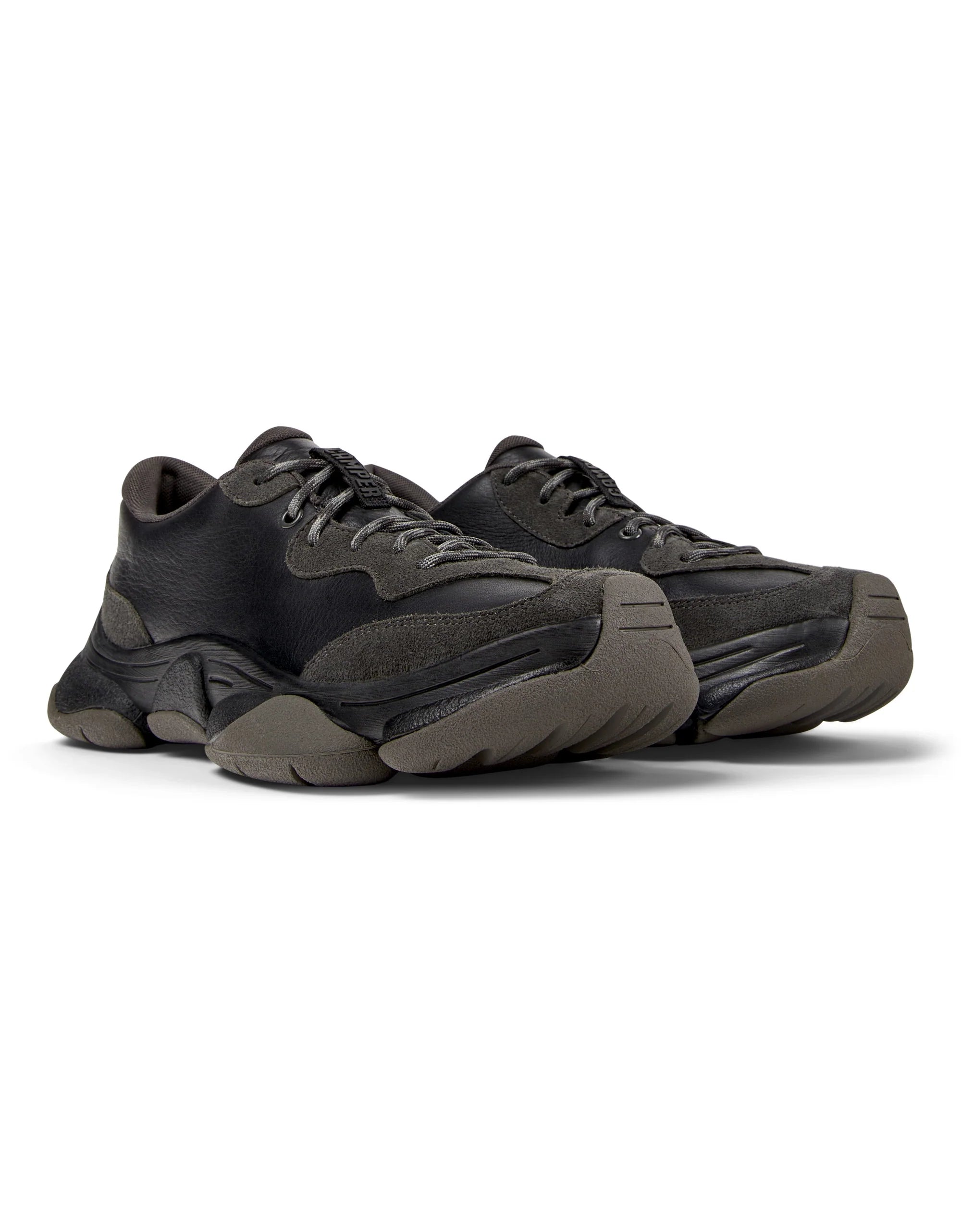 camper karst CAMPER Karst 2 Negro: black trainers for men – Tascon