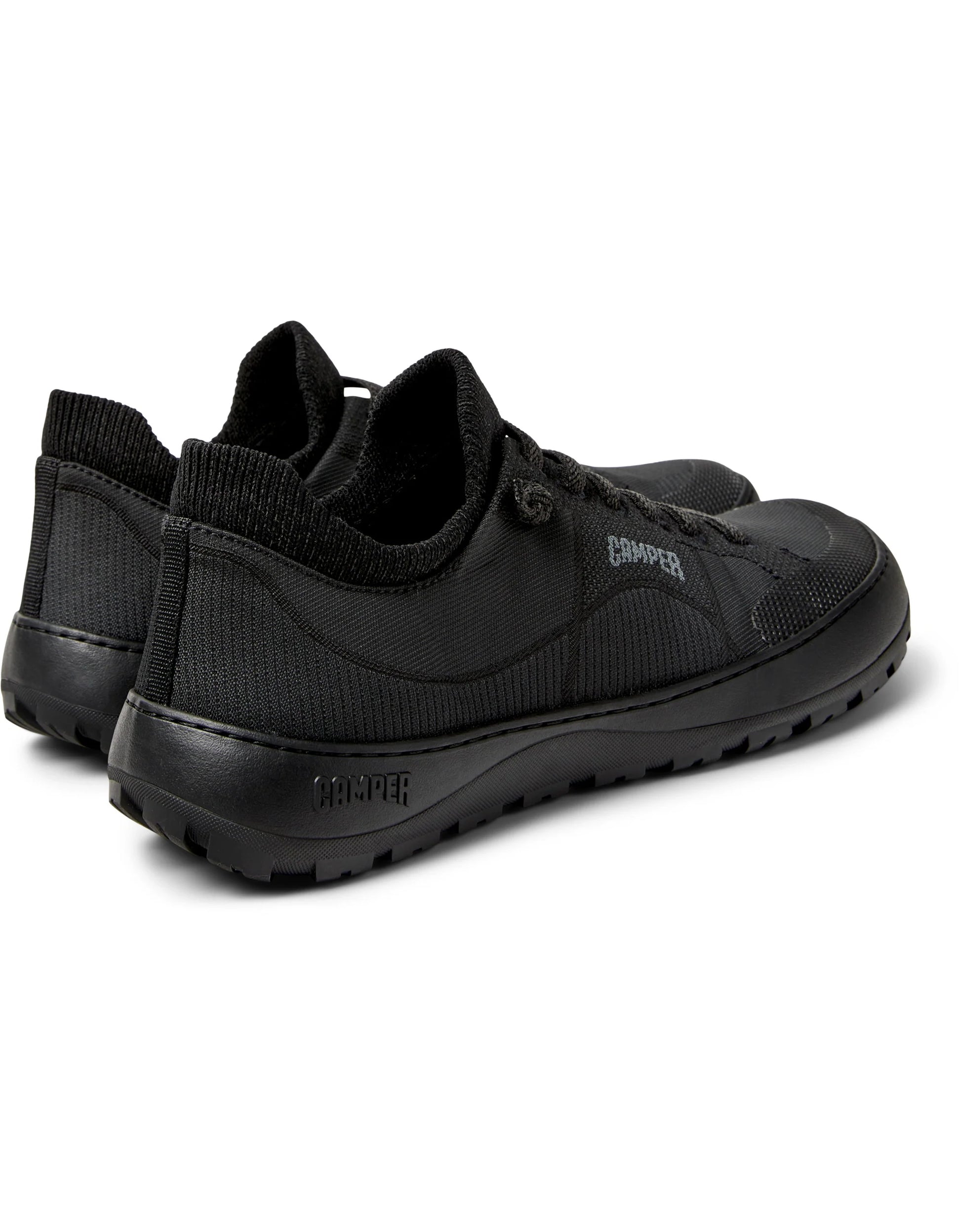 Sneakers De La  Marca Camper Para Mujer Modelo Peu Serra Jacquard Negro-Meteor/Peu Serra Black De Color Multicolor
