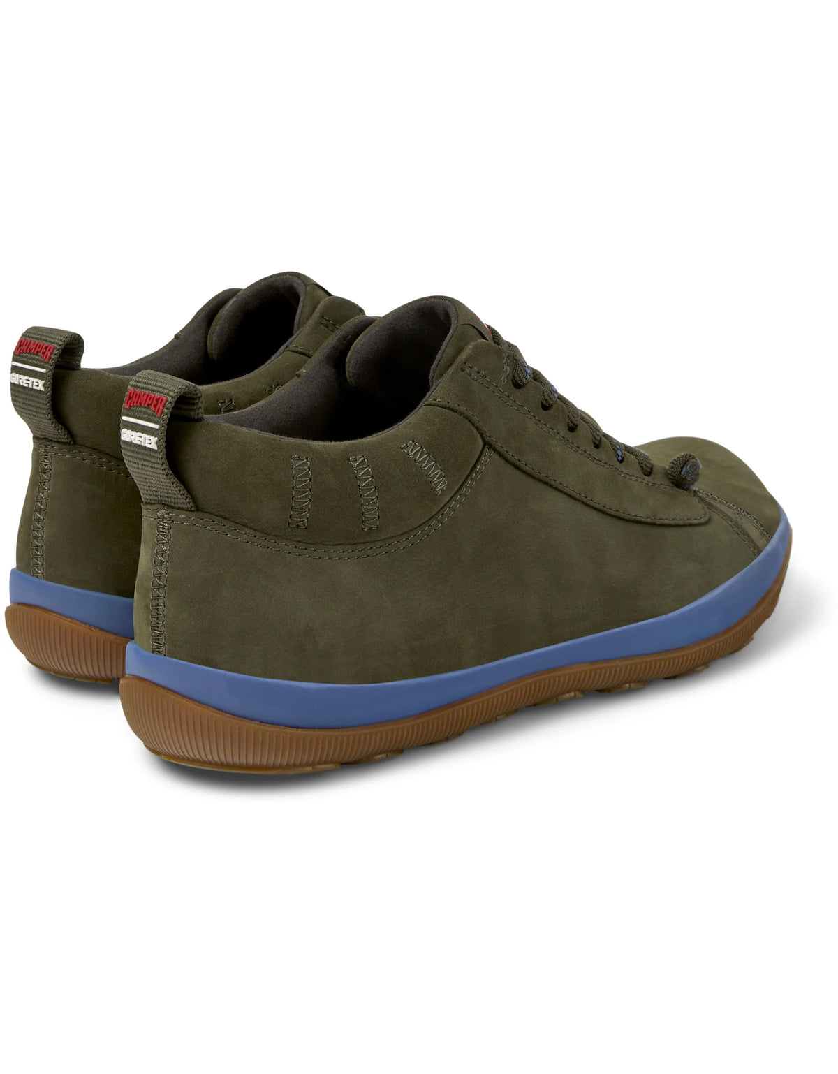 CAMPER Peu Pista Gm K300285, groen enkellaarsjes voor heren bij Tascón