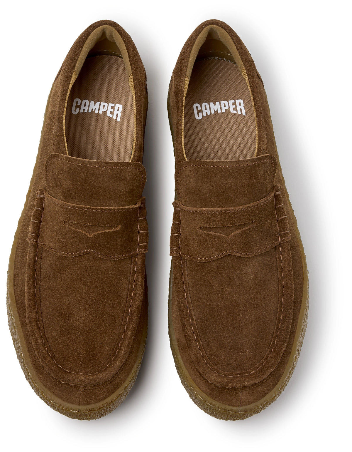 CAMPER PEU Terreno Medium Brown: بني أحذية للرجال