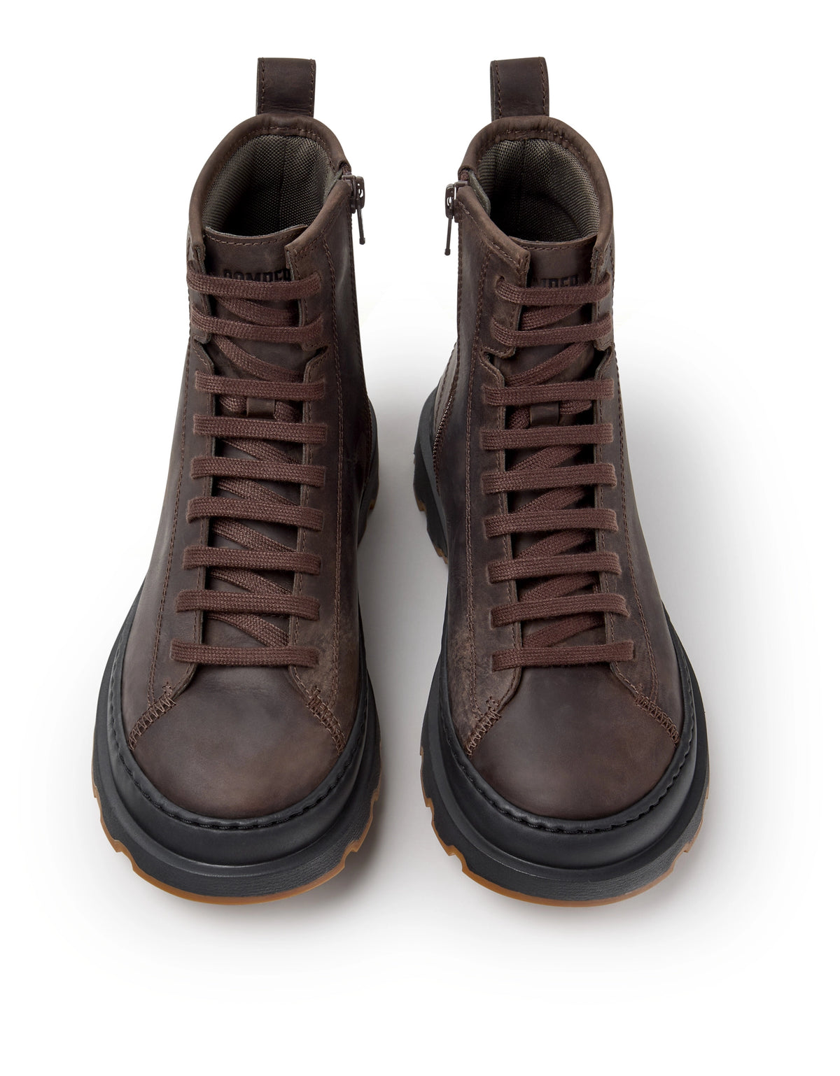 CAMPER Brutus+ DARK Brown: коричневий ботильйони для жінок