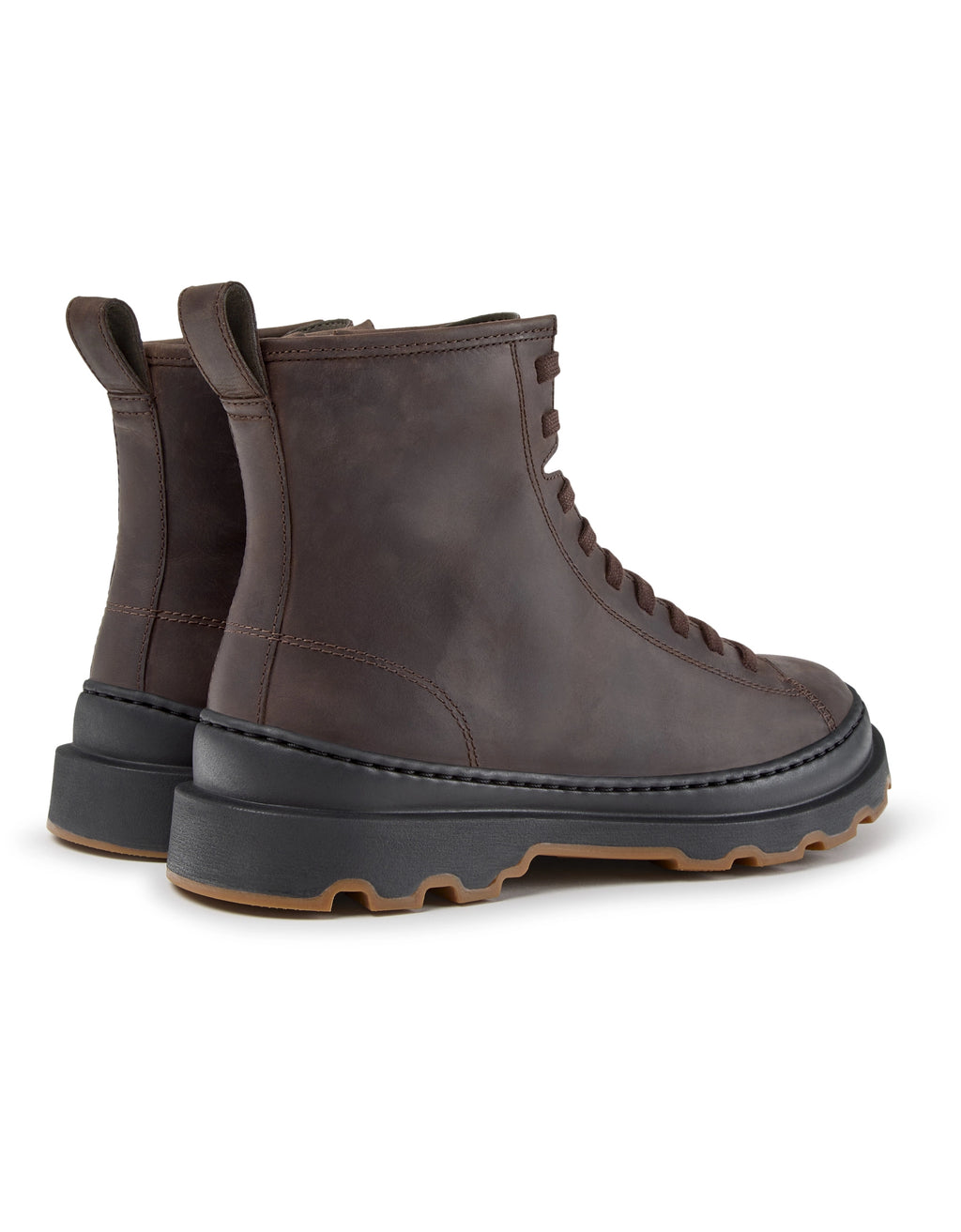 CAMPER Brutus+ DARK Brown: коричневий ботильйони для жінок