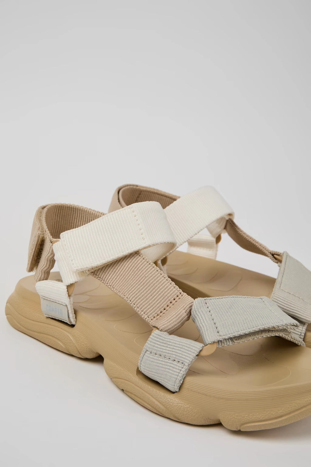 CAMPER Karst Sandal, zwart sandalen voor dames bij Tascón