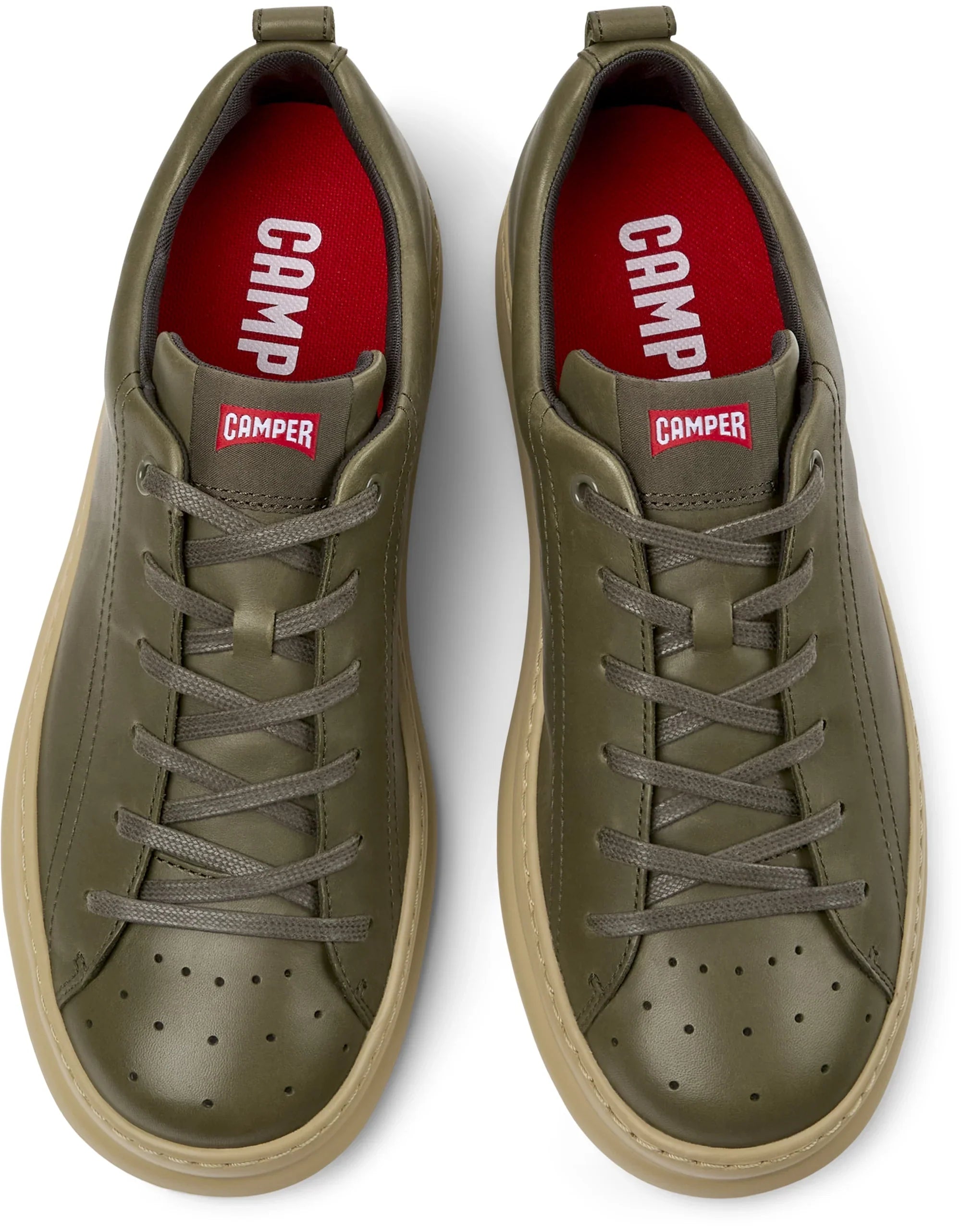 CAMPER Runner, brun sneakers för herr hos Tascón