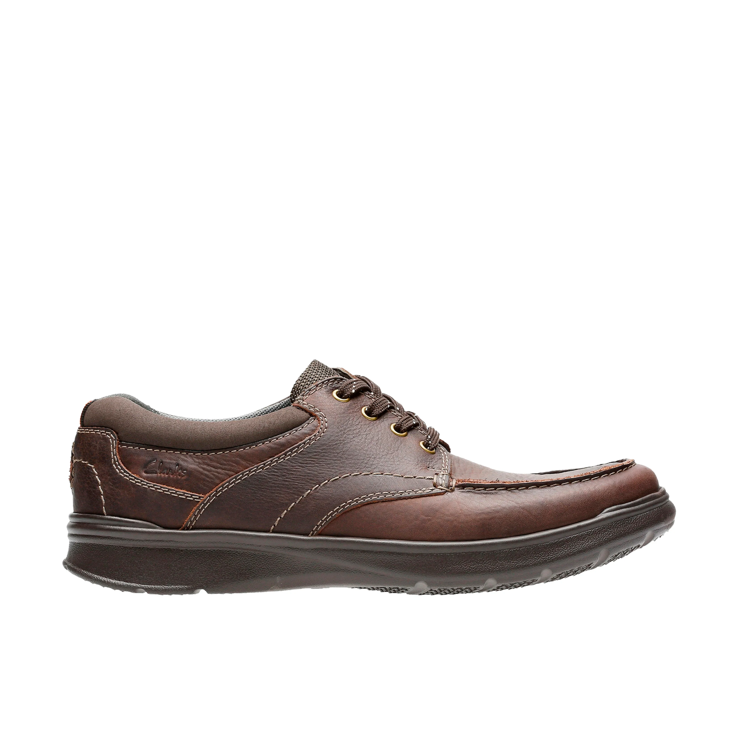 CLARKS | MEN'S CASUAL SHOES | COTRELL EDGE BROWN OILY | BROWN