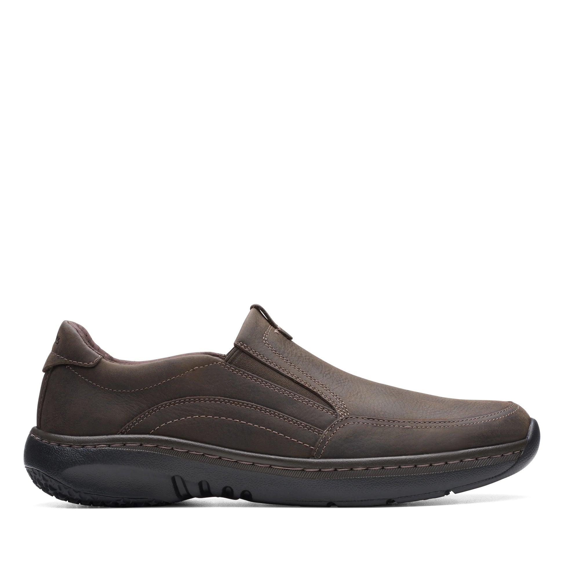 zapatos derby de la marca clarks modelo clarkspro step dark brn tumbled para hombre en color marrón