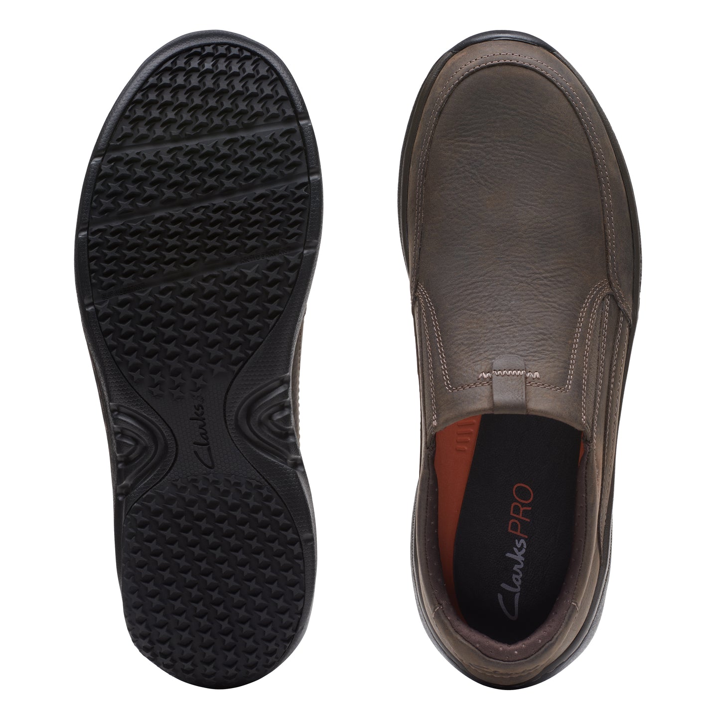 CLARKS | ZAPATOS CASUAL | HOMBRE | CLARKS PRO STEP DARK BROWN TUMBLED | MARRÓN