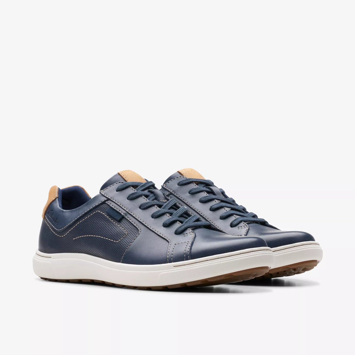 CLARKS | SABATES CASUALS PER A HOME | MAPSTONE LACE NAVY LEATHER | BLAVA