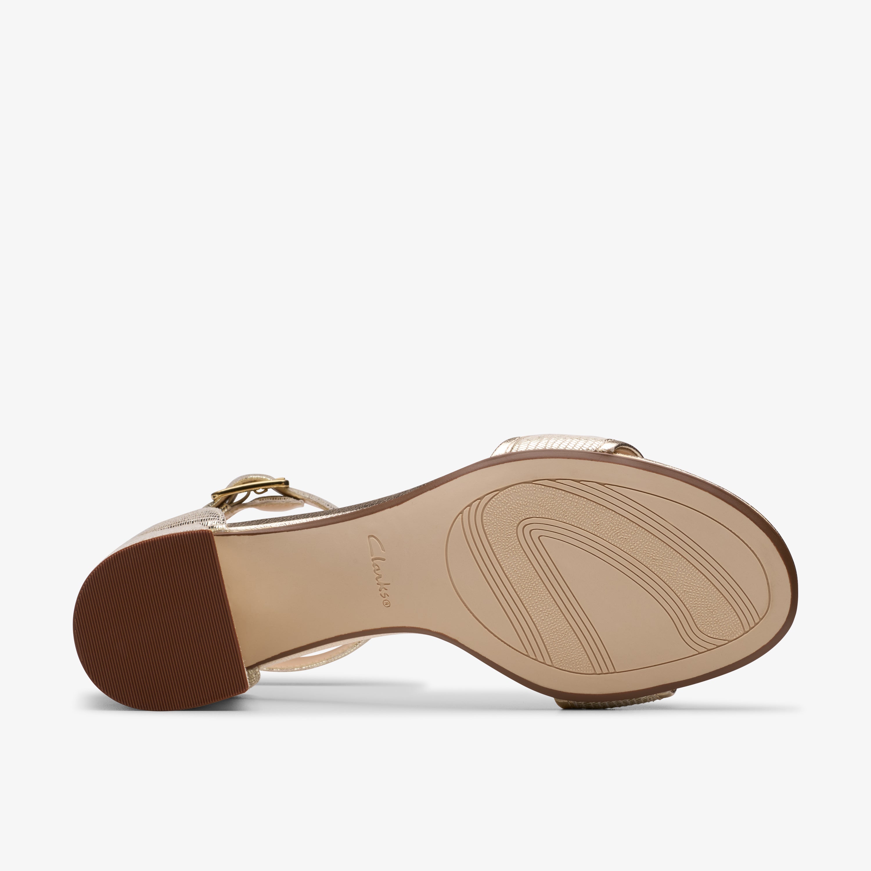 Sandalias De La Marca Clarks  Para Mujer Modelo Ezoria Mae Champagne Int