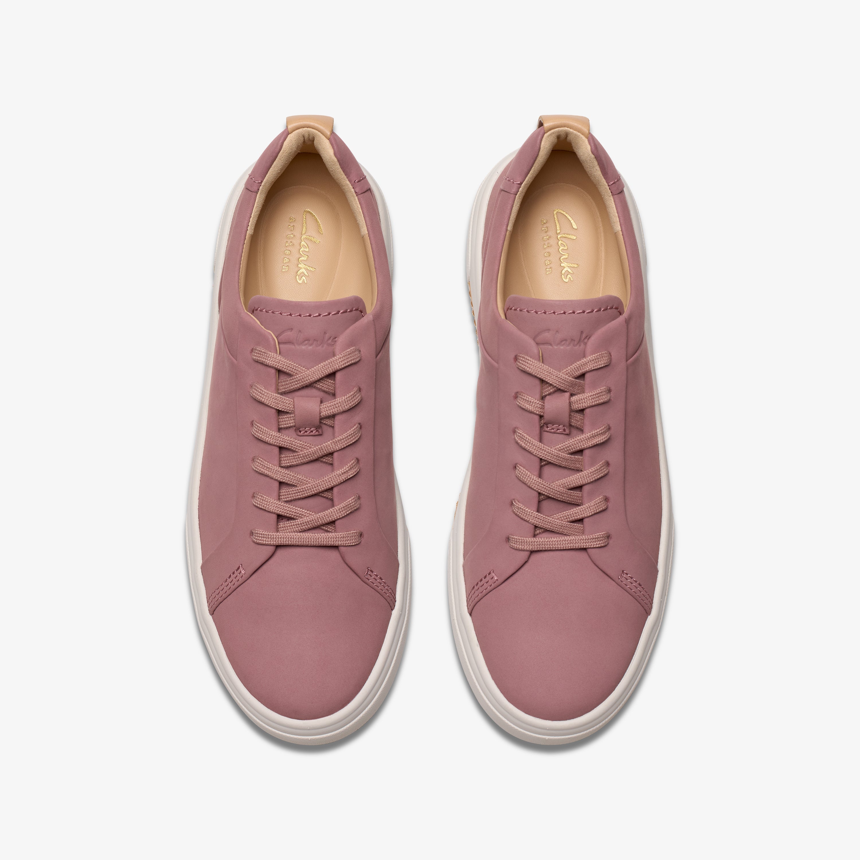 Zapatos Casual De La Marca Clarks  Para Mujer Modelo Hollyhock Walk Mauve Nubuck