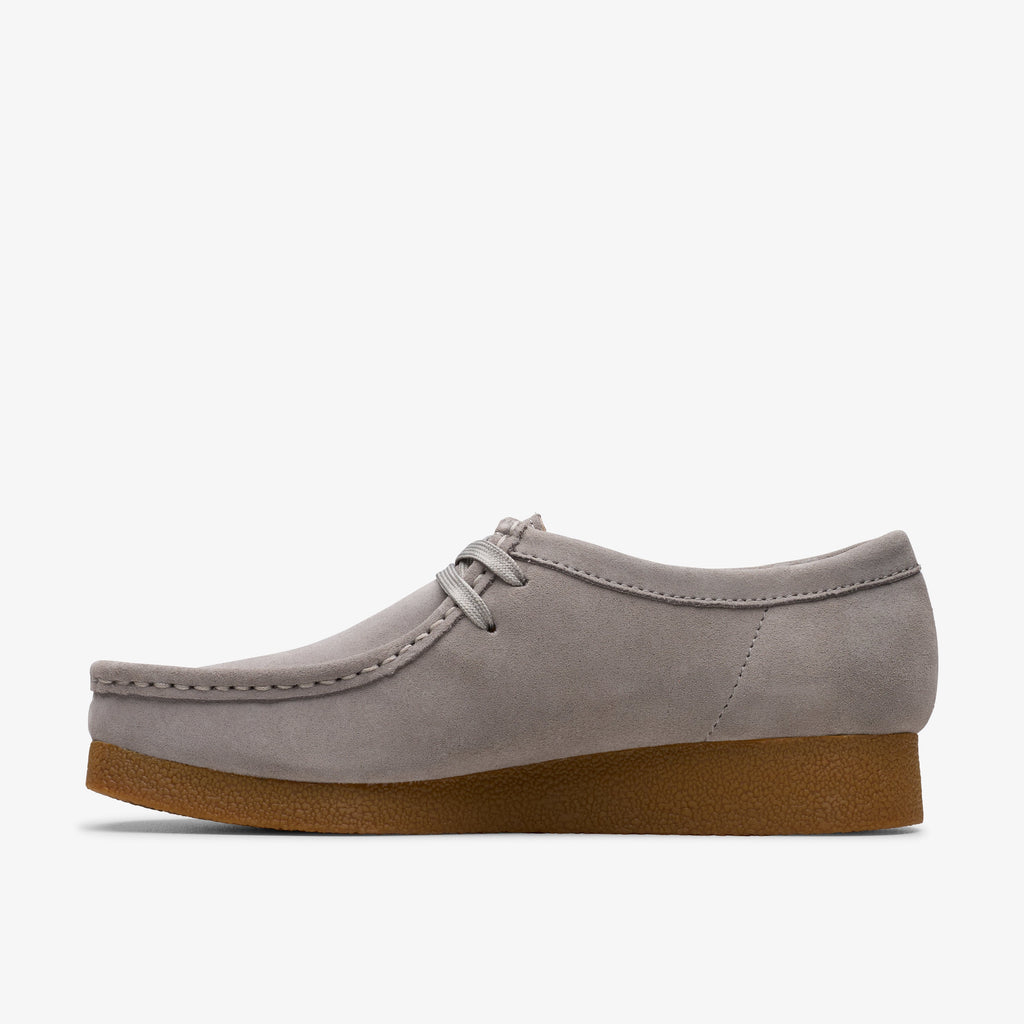 Zapatos Casual De La Marca Clarks  Para Mujer Modelo Wallabeeevosh Dark Grey Suede