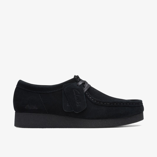 CLARKS | CASUAL SHOES | WOMEN | WALLABEEEVOSH BLACK SUEDE
