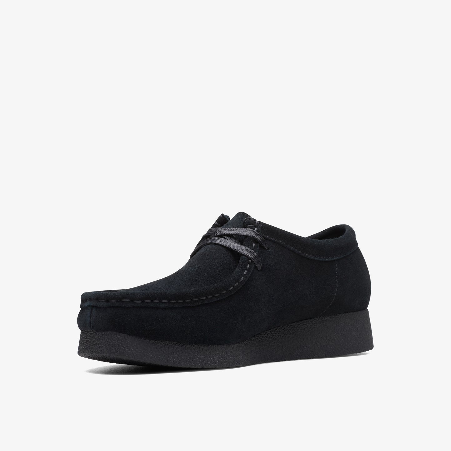 CLARKS | CASUAL SHOES | WOMEN | WALLABEEEVOSH BLACK SUEDE