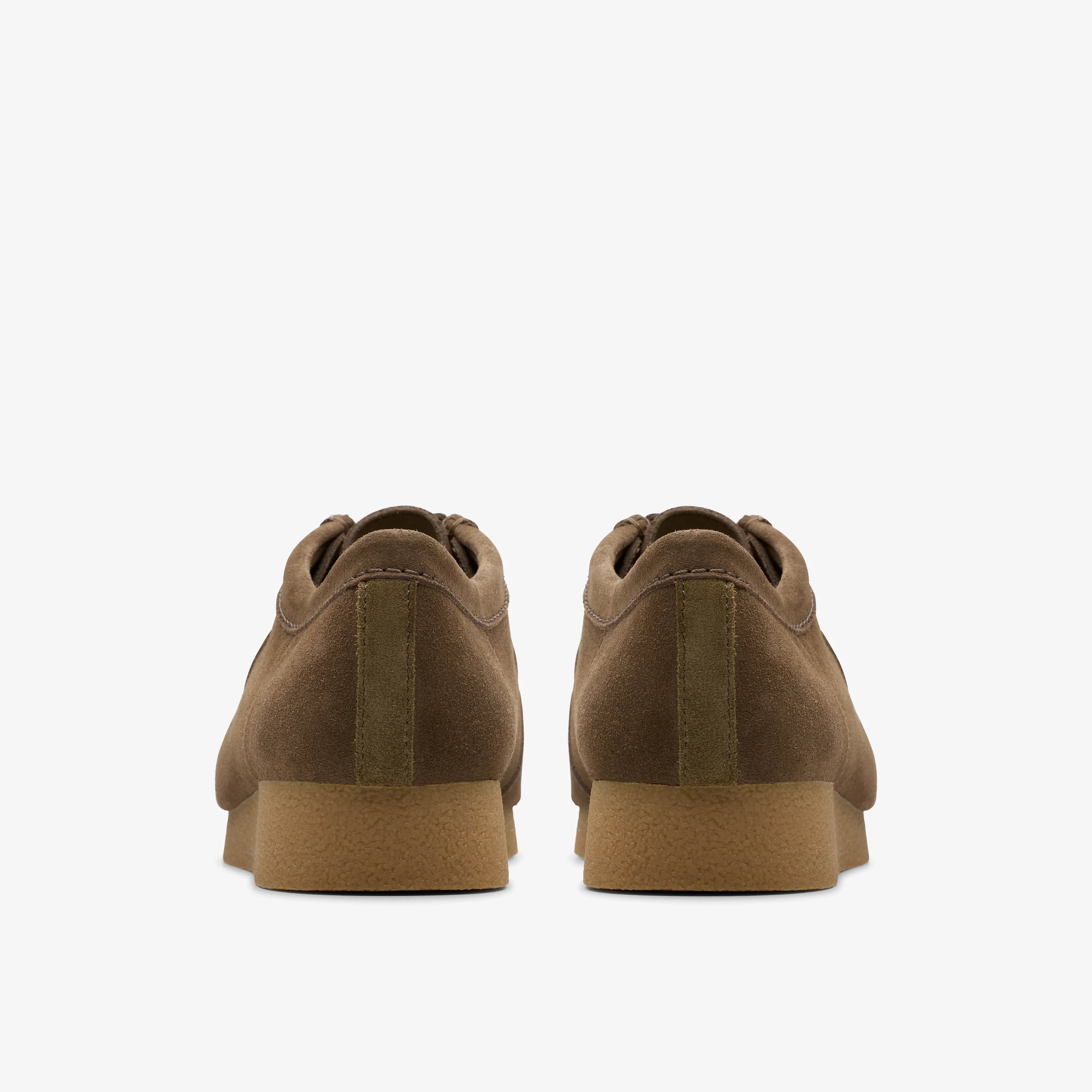 Zapatos Casual De La Marca Clarks  Para Hombre Modelo Wallabeeevo Dark Olive Sde En Color Verde