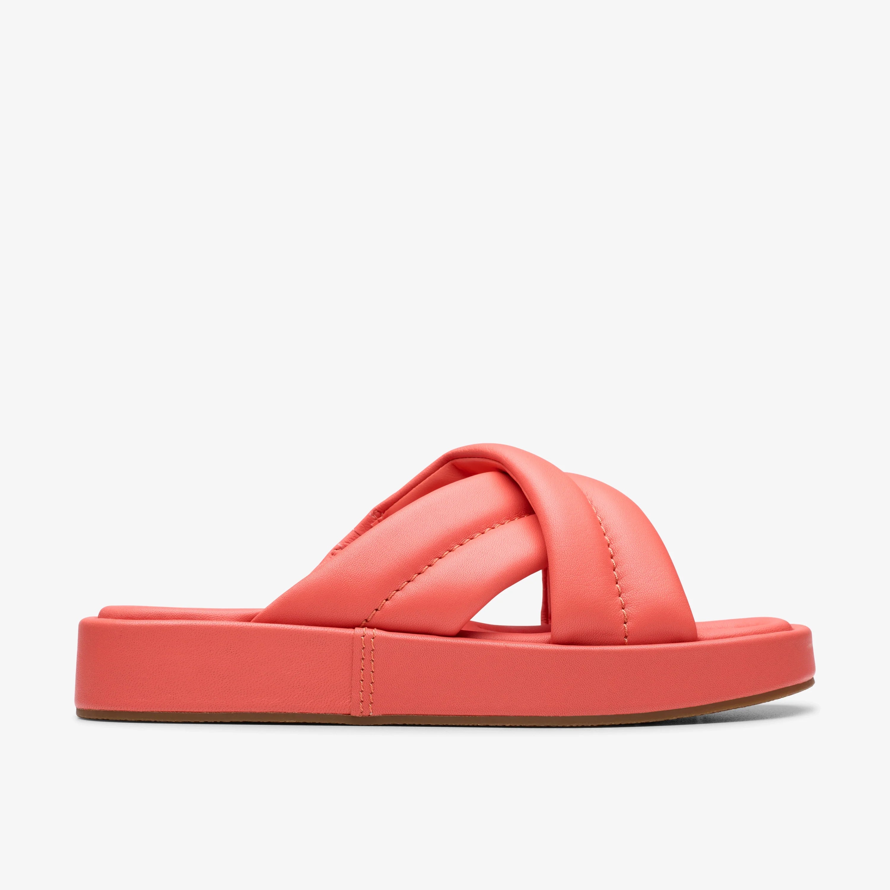Sandalias De La Marca Clarks  Para Mujer Modelo Alda Glide Coral Leather