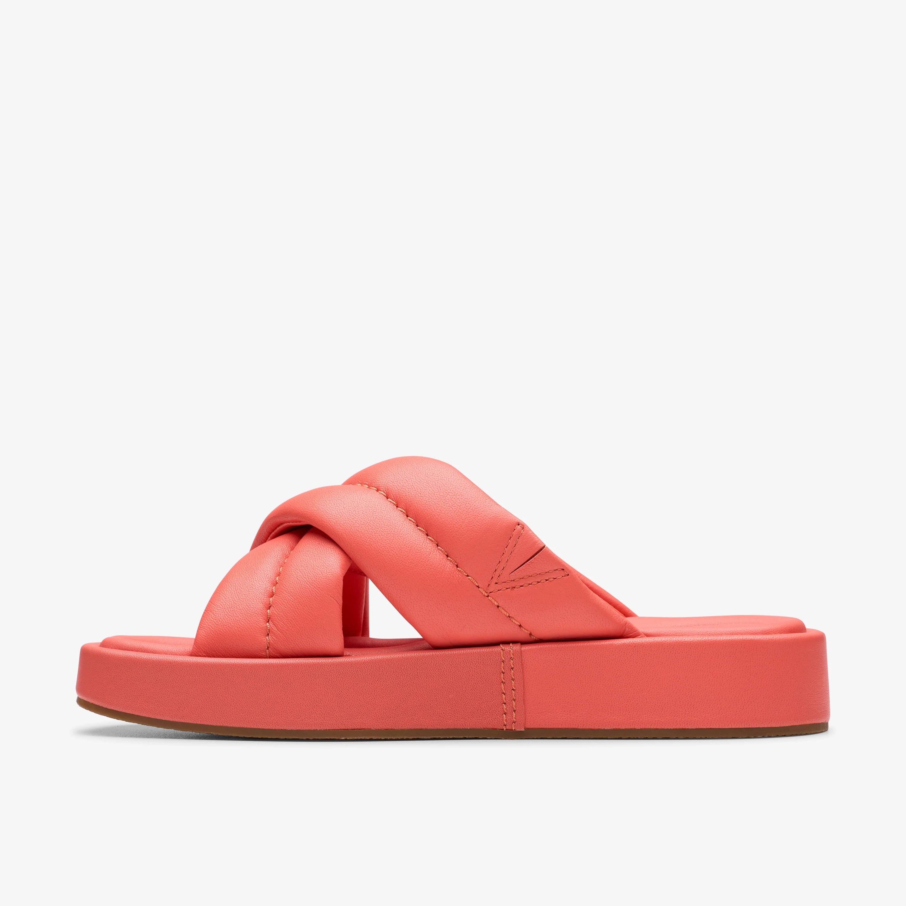 Sandalias De La Marca Clarks  Para Mujer Modelo Alda Glide Coral Leather