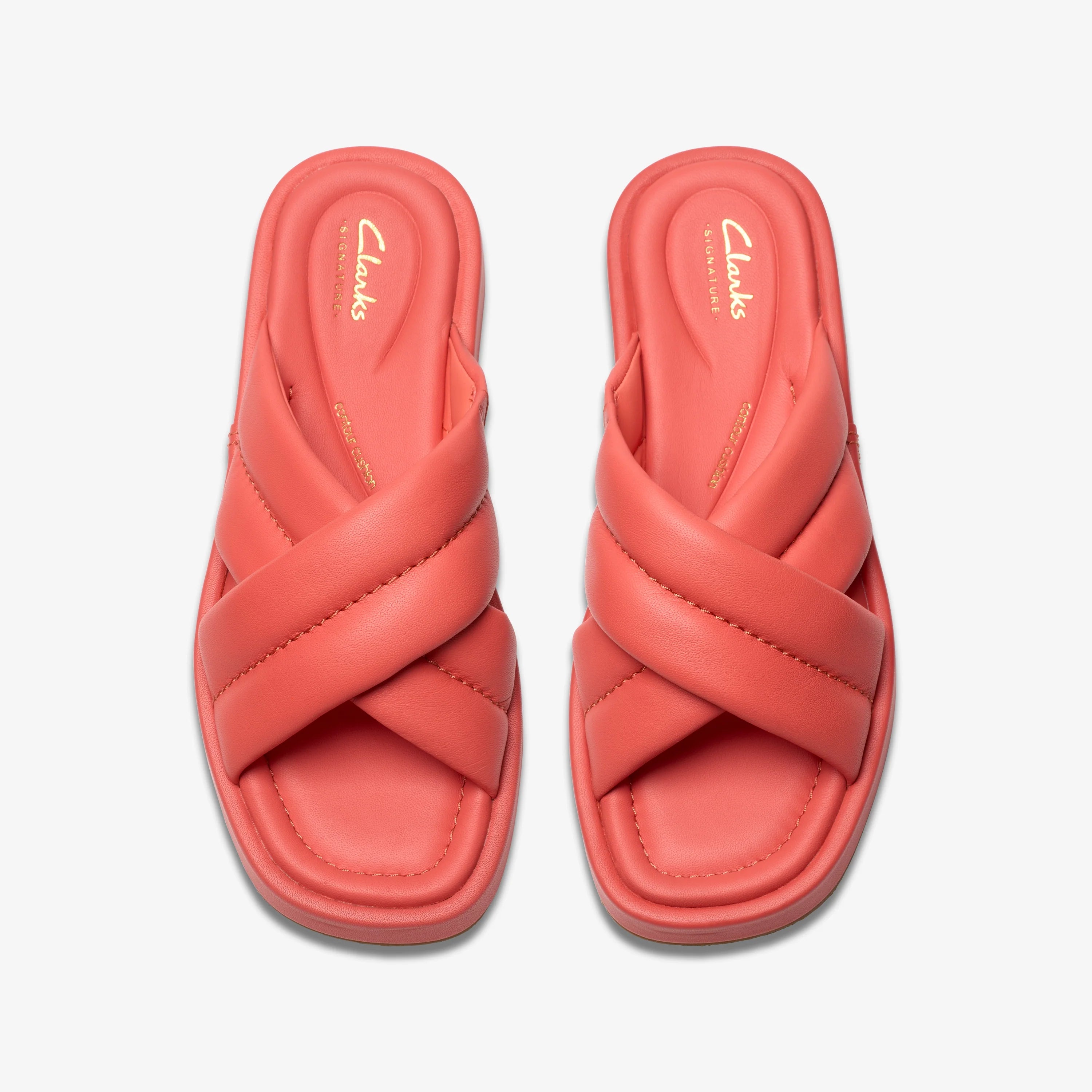 Sandalias De La Marca Clarks  Para Mujer Modelo Alda Glide Coral Leather